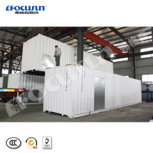 15 tons capacity containerized fresh water flake ice machine